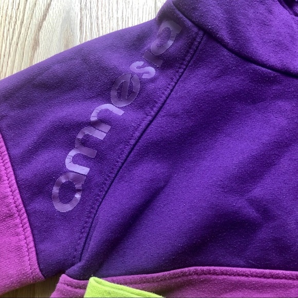 AMNESIA COLOURFUL HOODIE COLORBLOCK - S - Picture 7 of 8